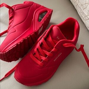 Skechers Red Women's Sneakers